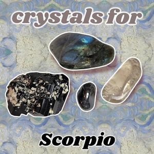 ♏ crystals for scorpio